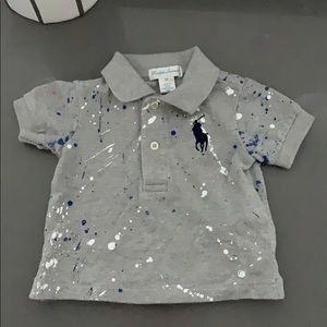 Ralph Lauren 3m (Kids) Shirt with Splatter